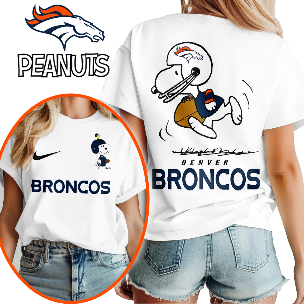 Denver Broncos | Premium NFL x Peanuts 3D Shirt HI