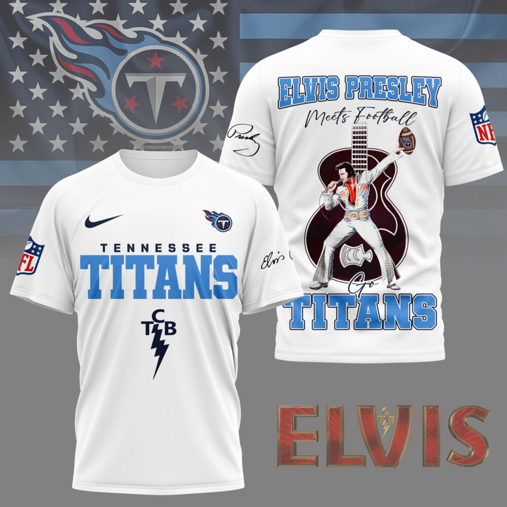 Tennessee Titans | Premium NFL Elvis Presley Fan 3D Shirt NY