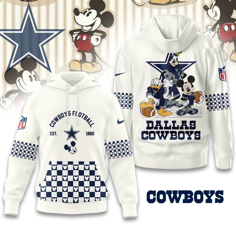 Dallas Cowboys | Premium NFL Game Day Disney Hoodie MM