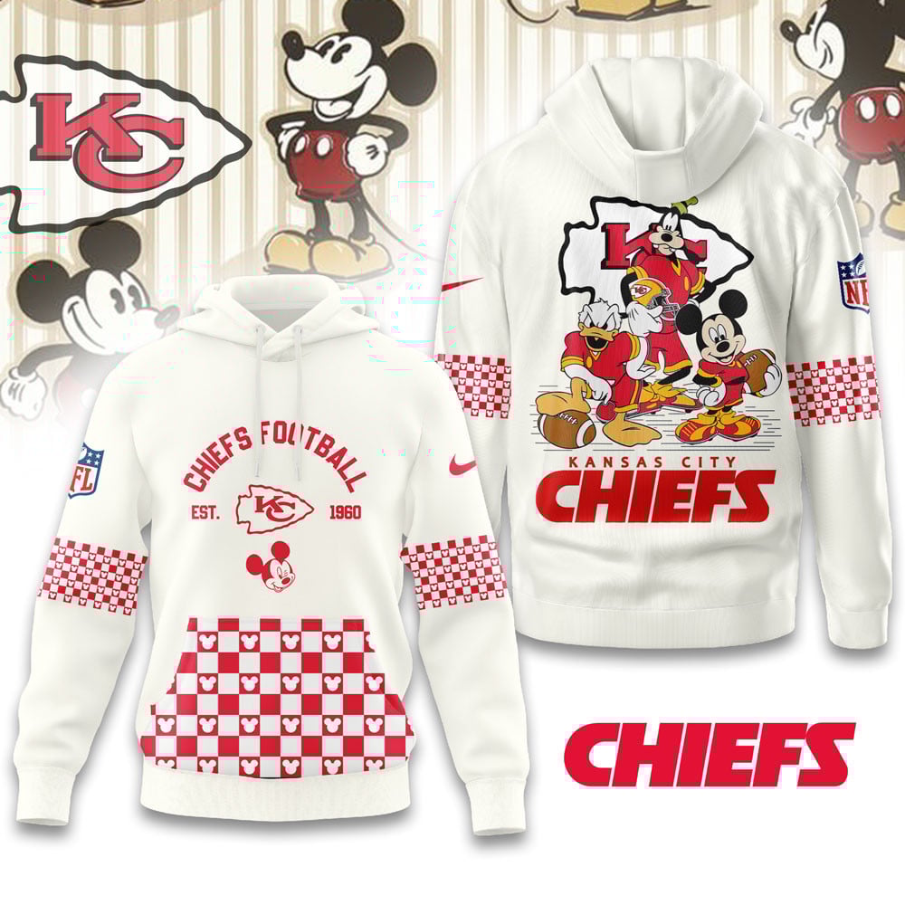 Kansas City Chiefs | Premium NFL Game Day Disney Hoodie MM