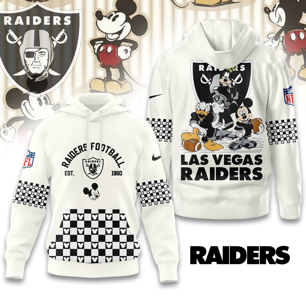 Las Vegas Raiders | Premium NFL Game Day Disney Hoodie MM