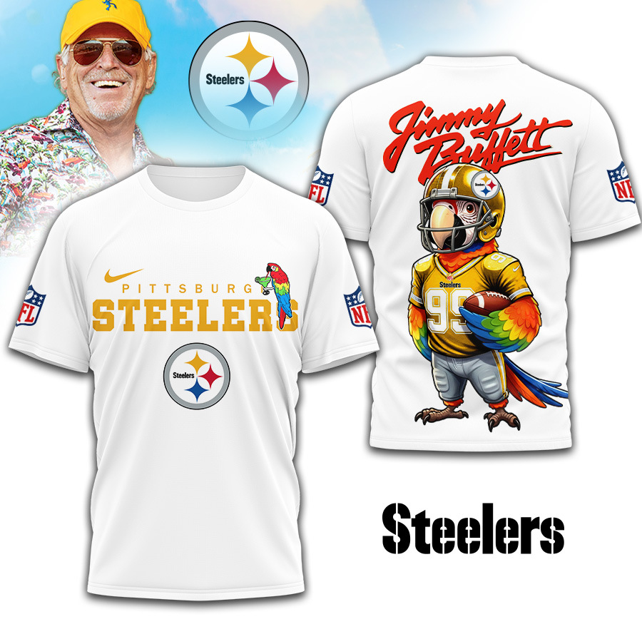 Pittsburgh Steelers | Premium NFL Jimmy Buffett 3D Shirt TD