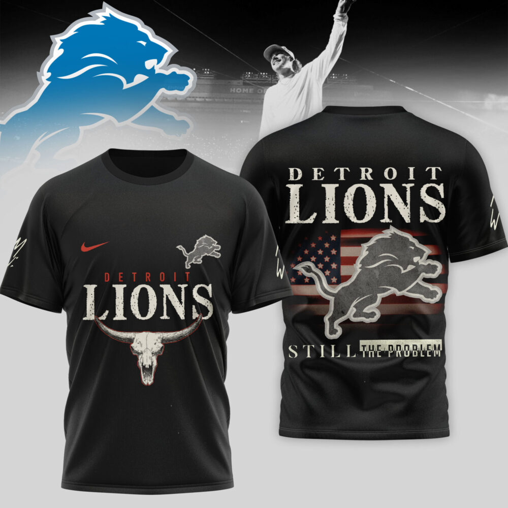 Detroit Lions | Premium NFL Morgan Wallen 3D Shirt TD