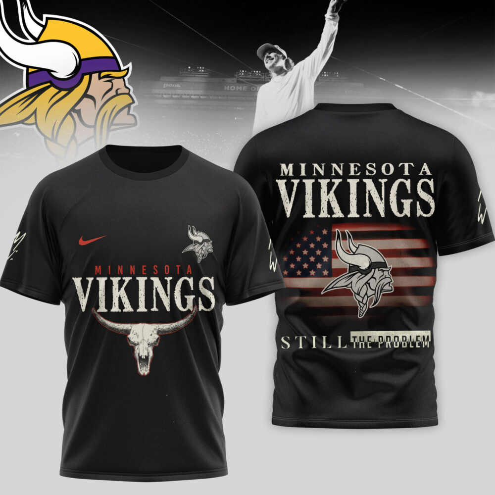 Minnesota Vikings | Premium NFL Morgan Wallen 3D Shirt TD