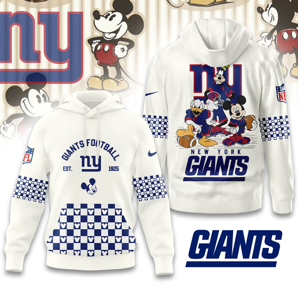 New York Giants | Premium NFL Game Day Disney Hoodie MM