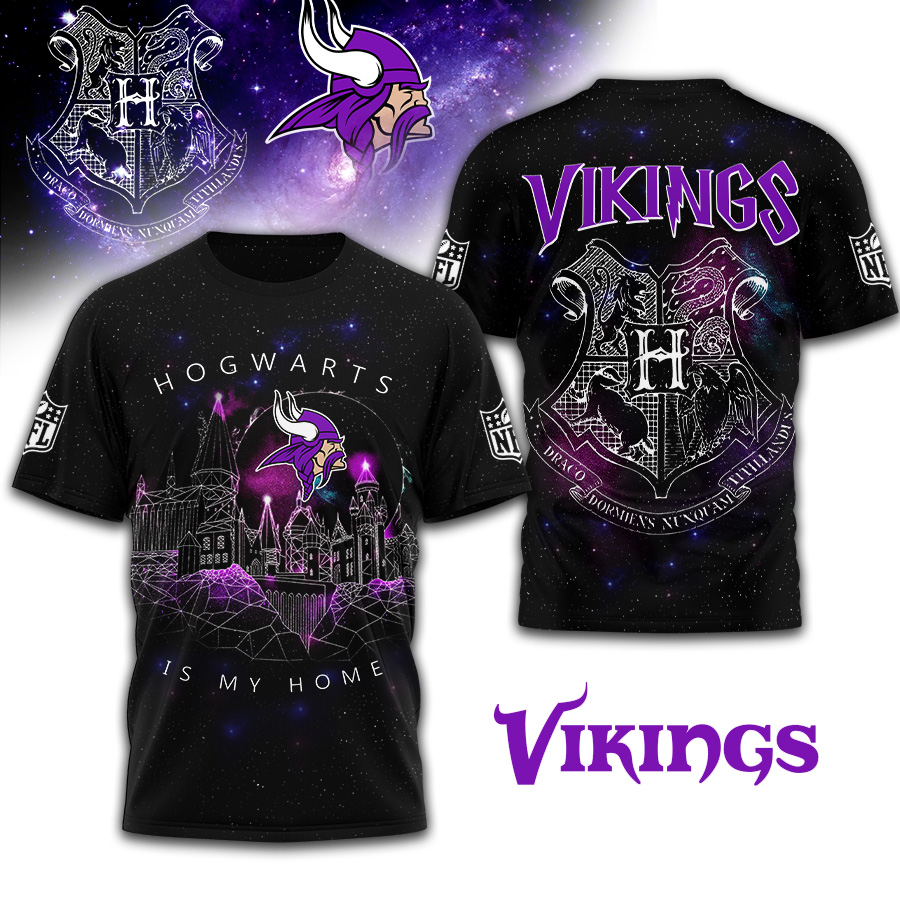 Minnesota Vikings | Premium NFL Harry Potter 3D Shirt TD