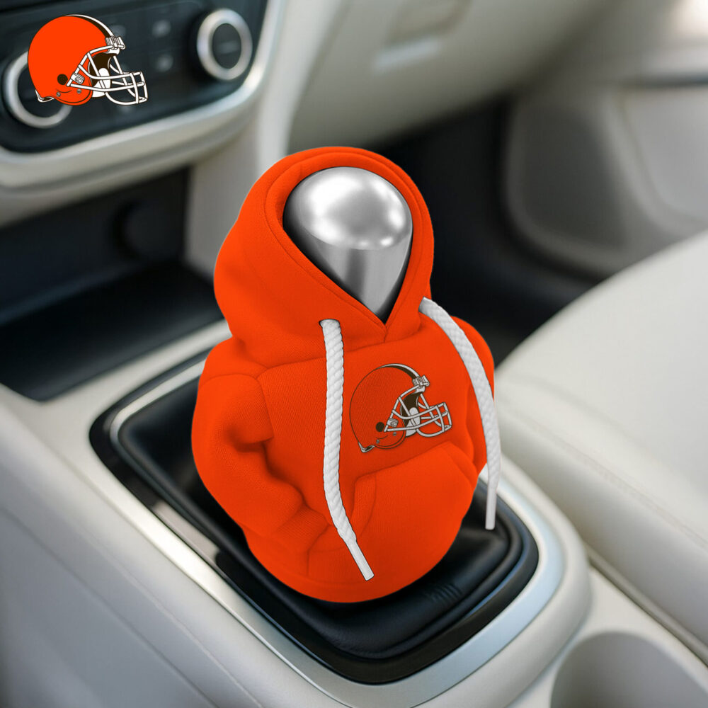 Cleveland Browns | Premium NFL Hoodie Gear Shift Cover HI - Orange