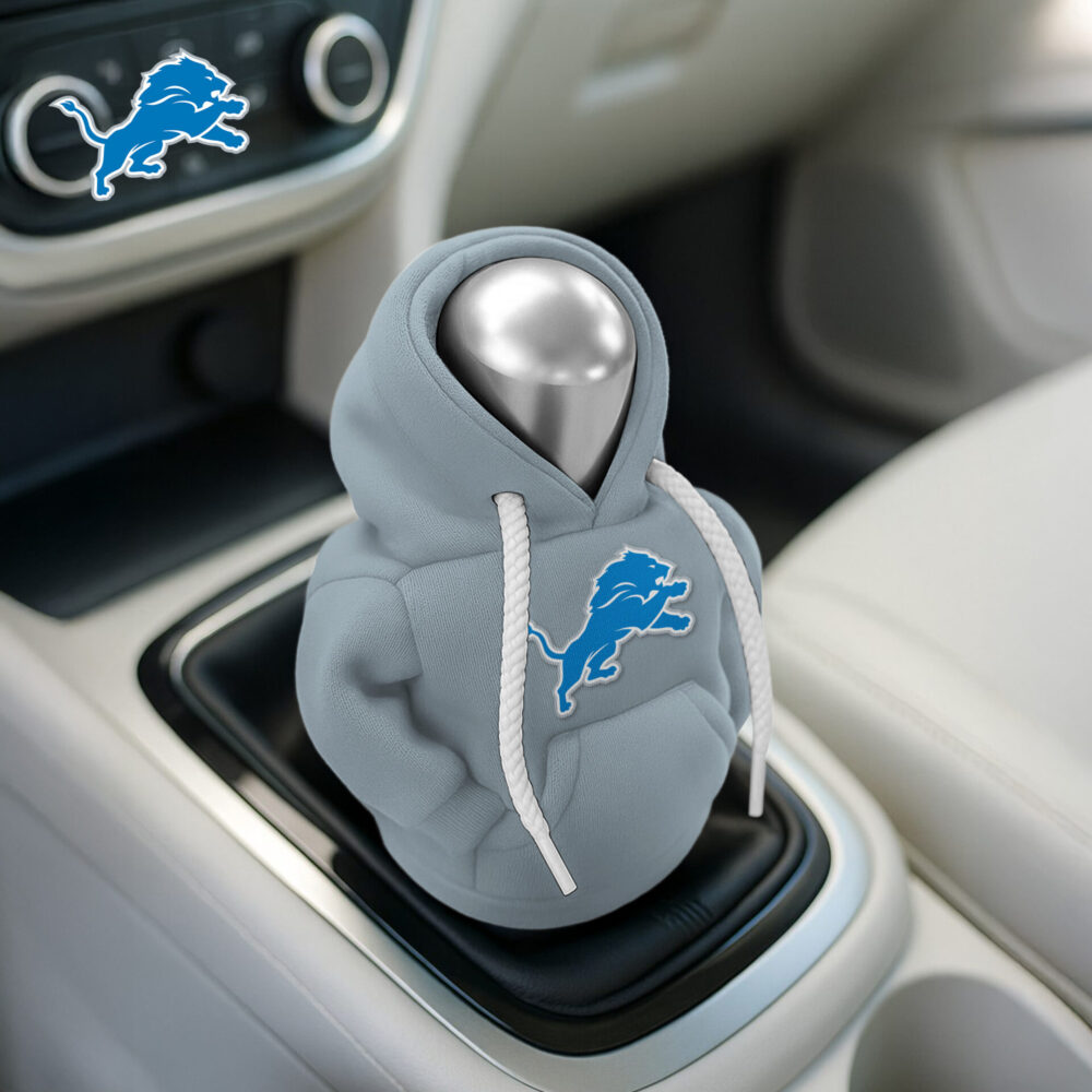 Detroit Lions | Premium NFL Hoodie Gear Shift Cover HI - Gray