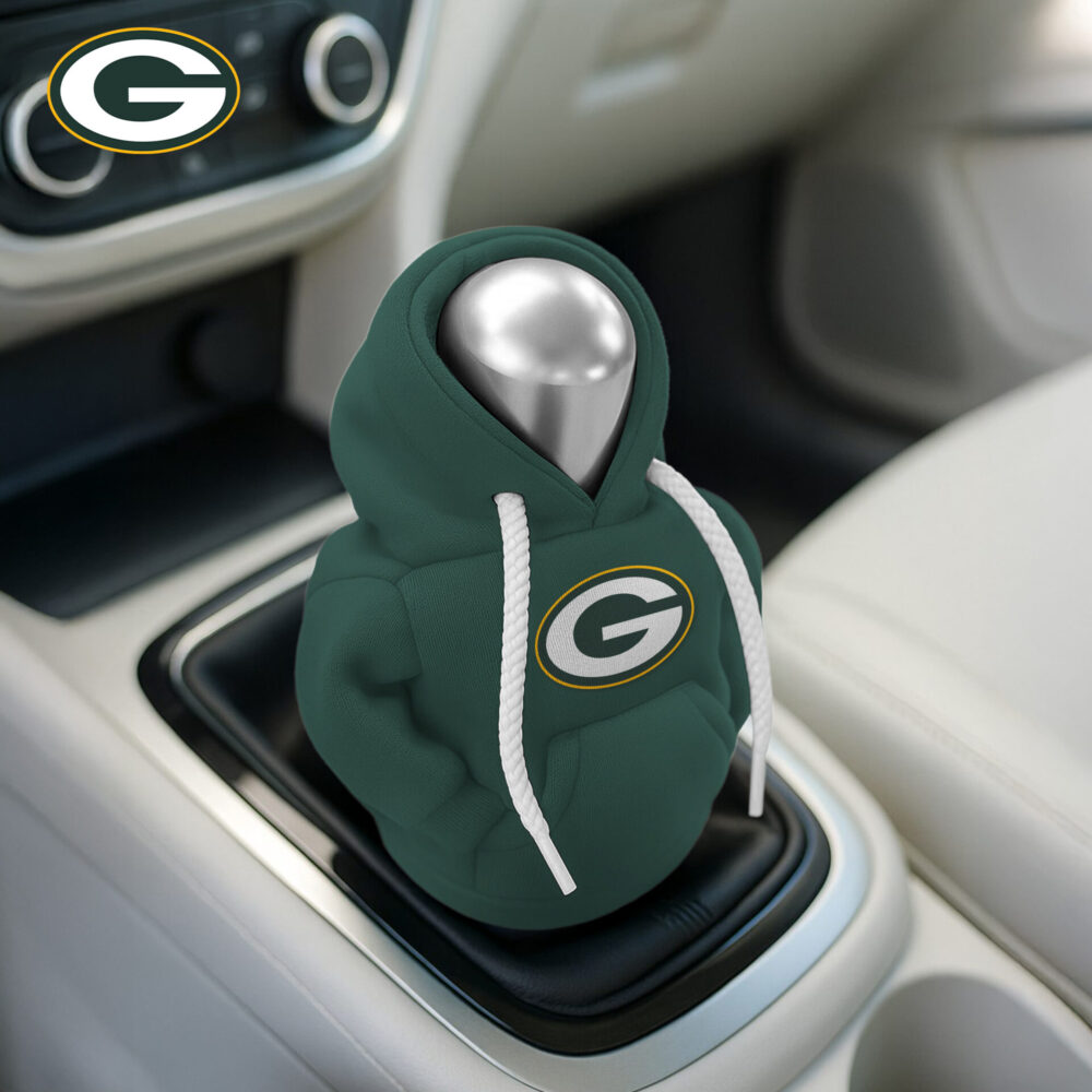 Green Bay Packers | Premium NFL Hoodie Gear Shift Cover HI