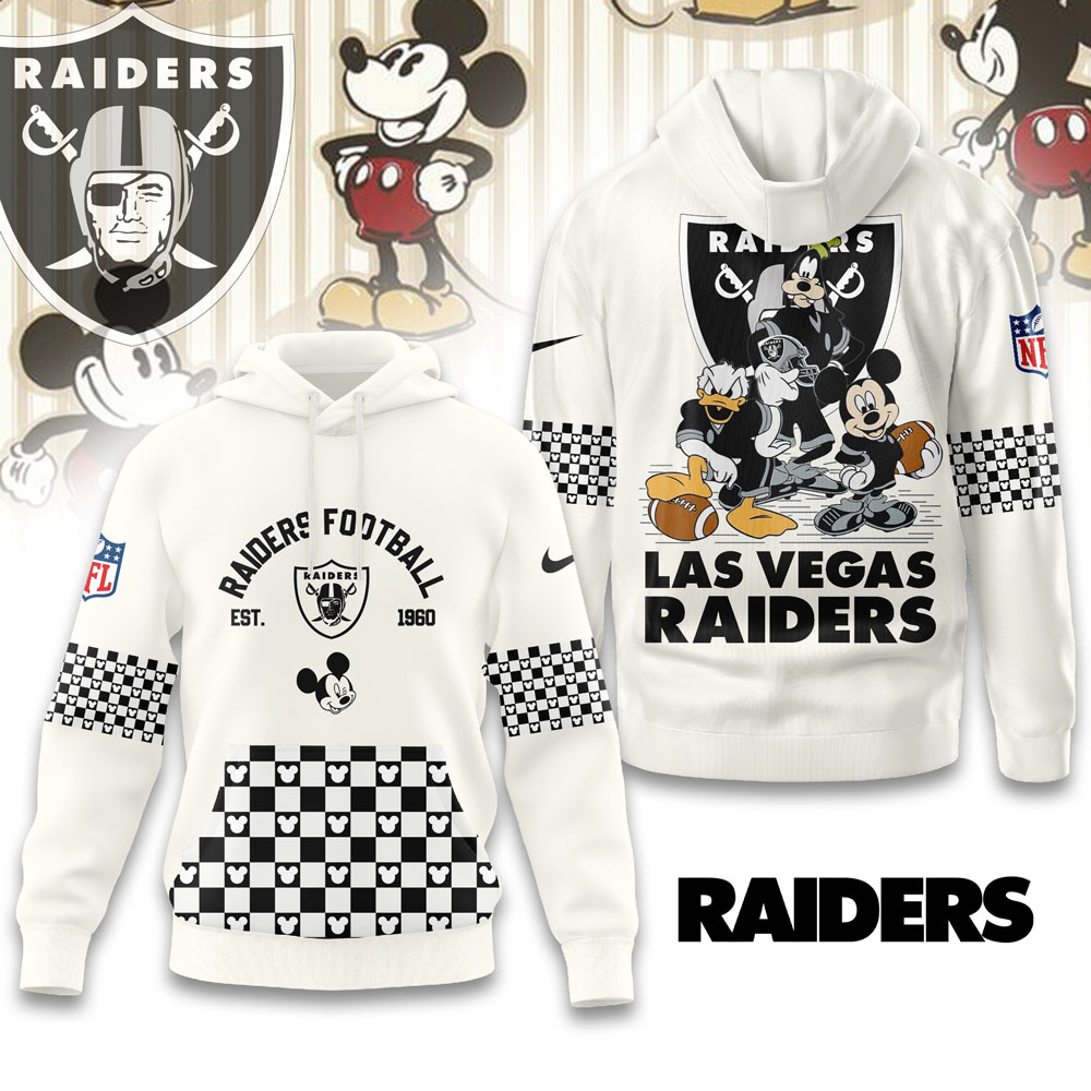 Las Vegas Raiders | Premium NFL Game Day Disney Hoodie MM