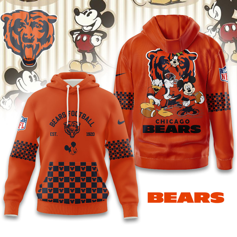 Chicago Bears | Premium NFL Game Day Disney Hoodie MM