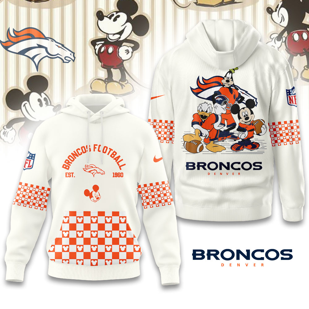 Denver Broncos | Premium NFL Game Day Disney Hoodie MM