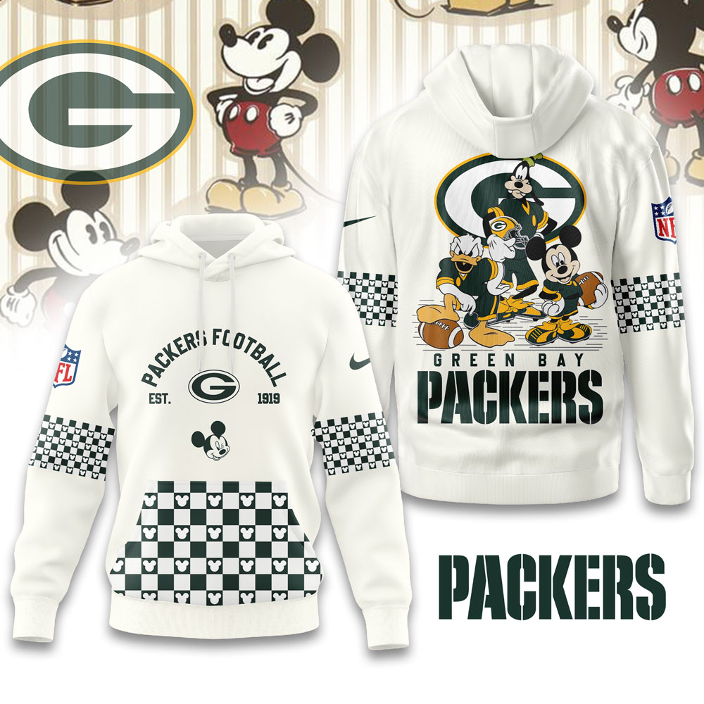 Green Bay Packers | Premium NFL Game Day Disney Hoodie MM