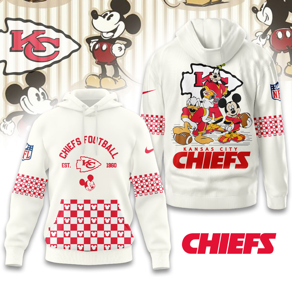 Kansas City Chiefs | Premium NFL Game Day Disney Hoodie MM