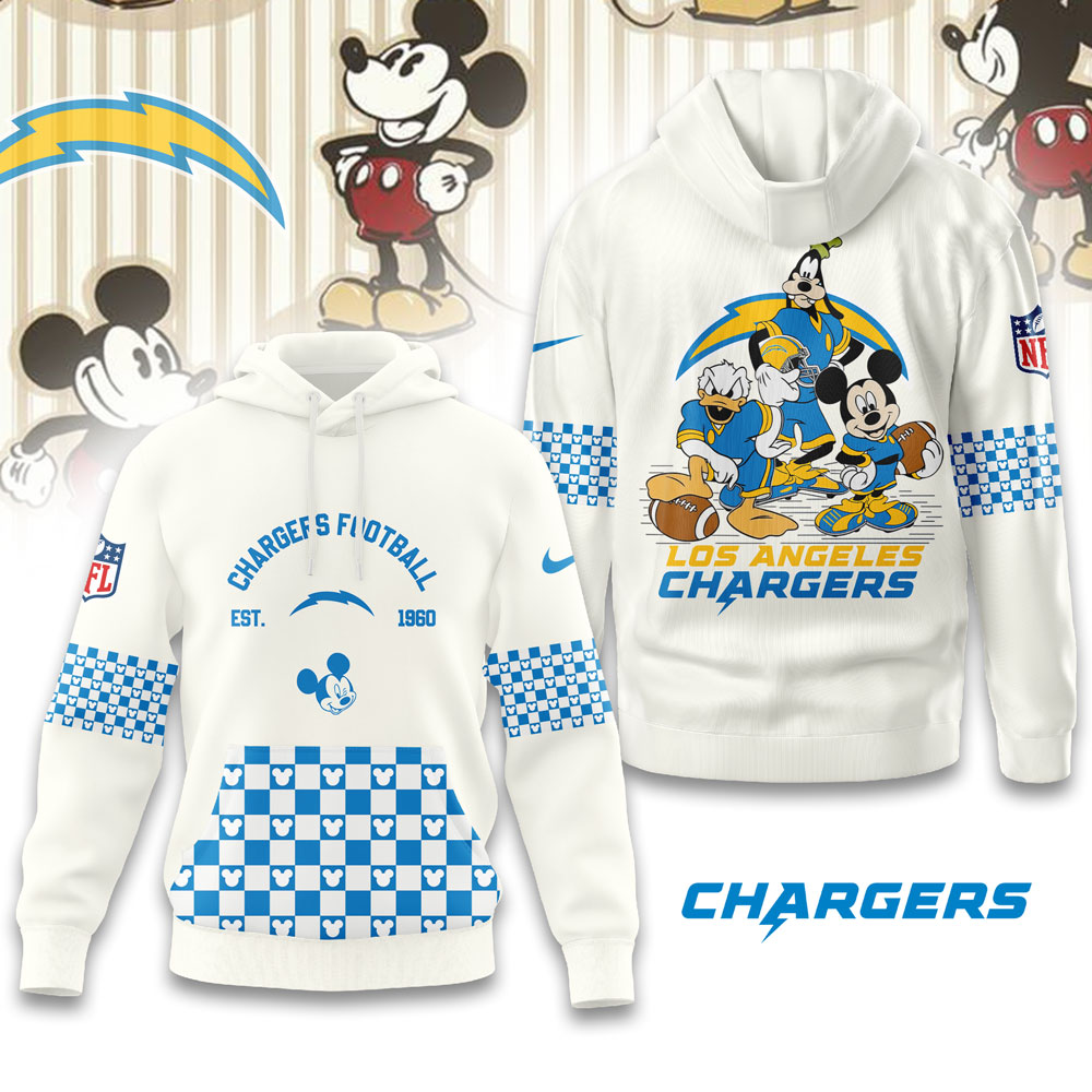 Los Angeles Chargers | Premium NFL Game Day Disney Hoodie MM