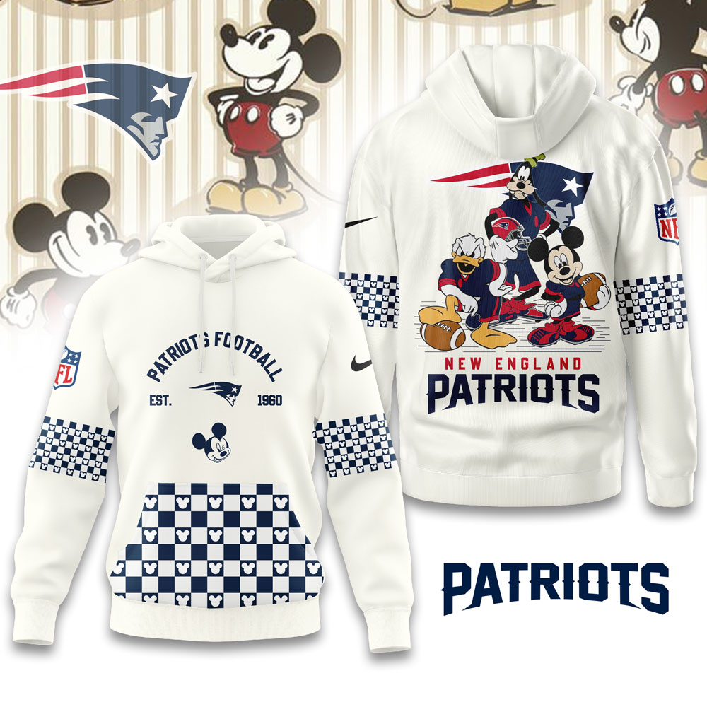 New England Patriots | Premium NFL Game Day Disney Hoodie MM