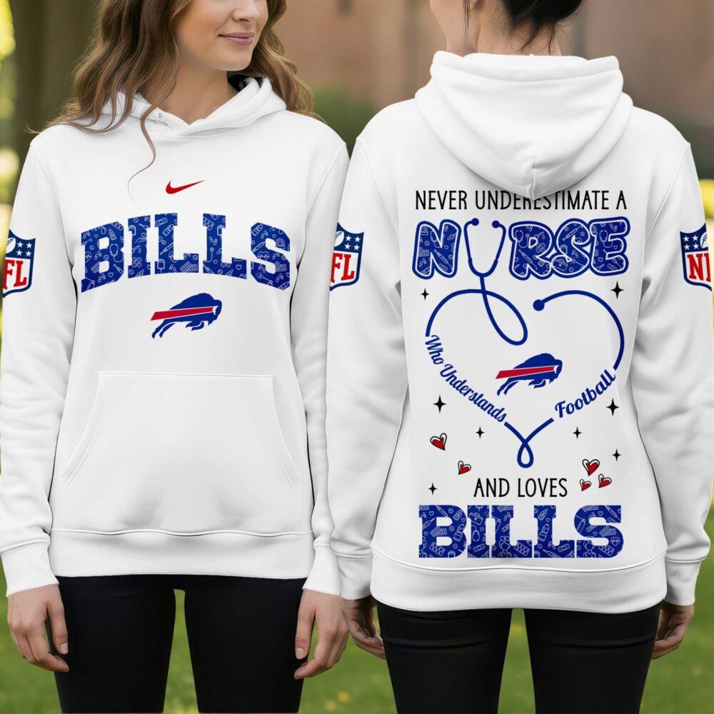 Buffalo Bills | Premium NFL Nurse Pride Hoodie