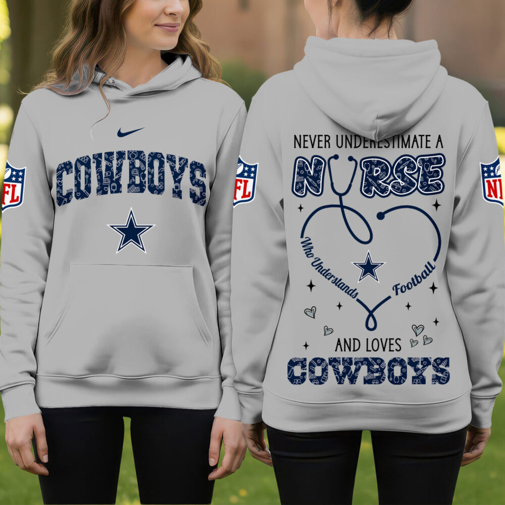 Dallas Cowboys | Premium NFL Nurse Pride Hoodie NY