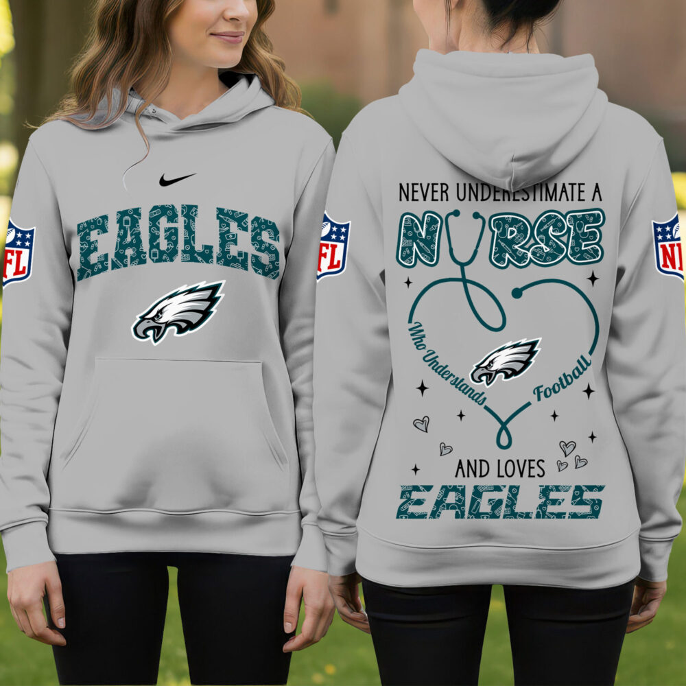 Philadelphia Eagles | Premium NFL Nurse Pride Hoodie NY