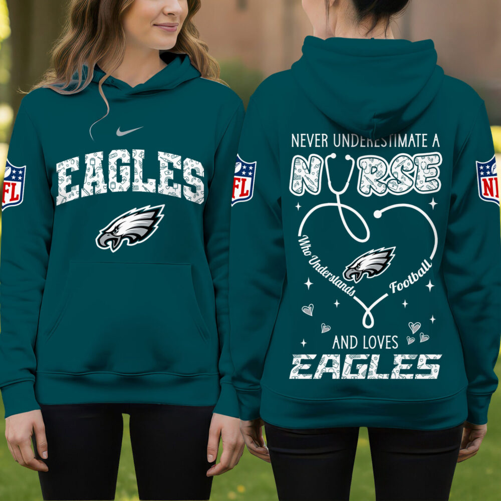Philadelphia Eagles | Premium NFL Nurse Pride Hoodie NY