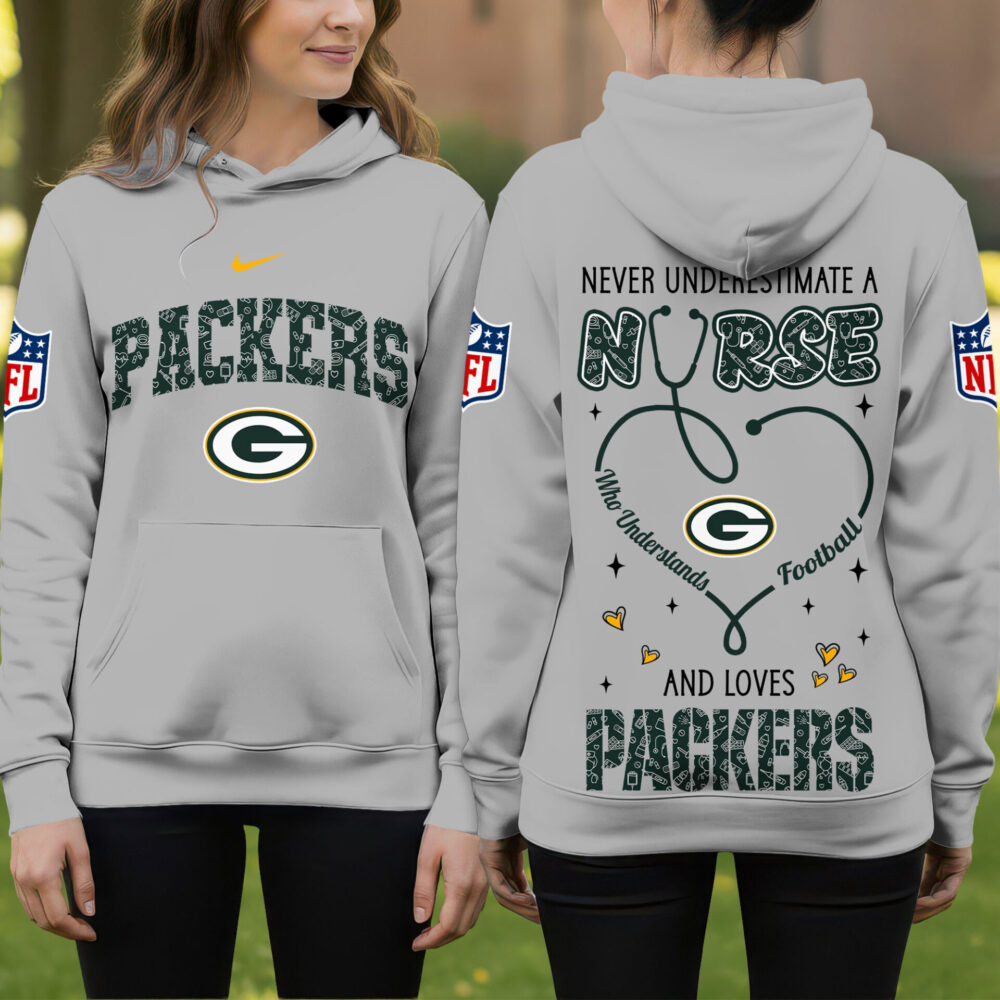 Green Bay Packers | Premium NFL Nurse Pride Hoodie