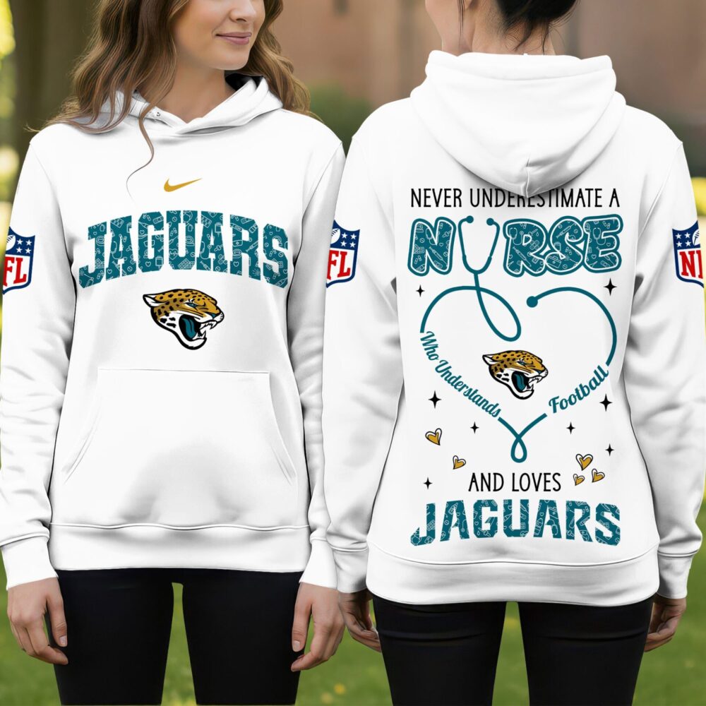 Jacksonville Jaguars | Premium NFL Nurse Pride Hoodie NY