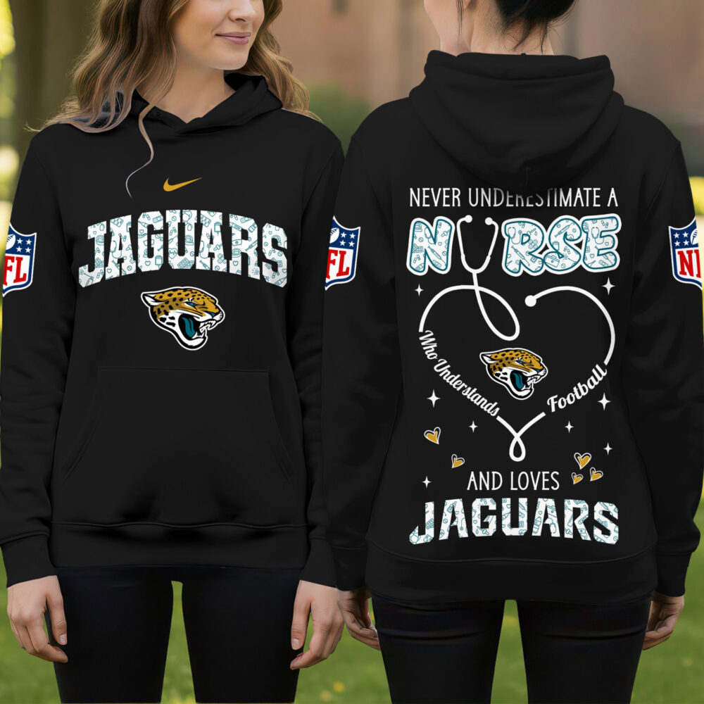 Jacksonville Jaguars | Premium NFL Nurse Pride Hoodie NY