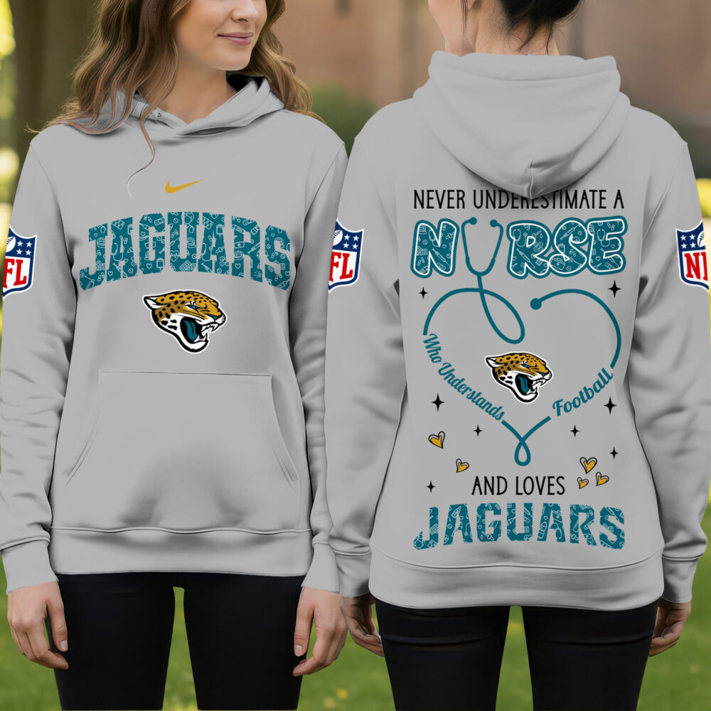Jacksonville Jaguars | Premium NFL Nurse Pride Hoodie NY