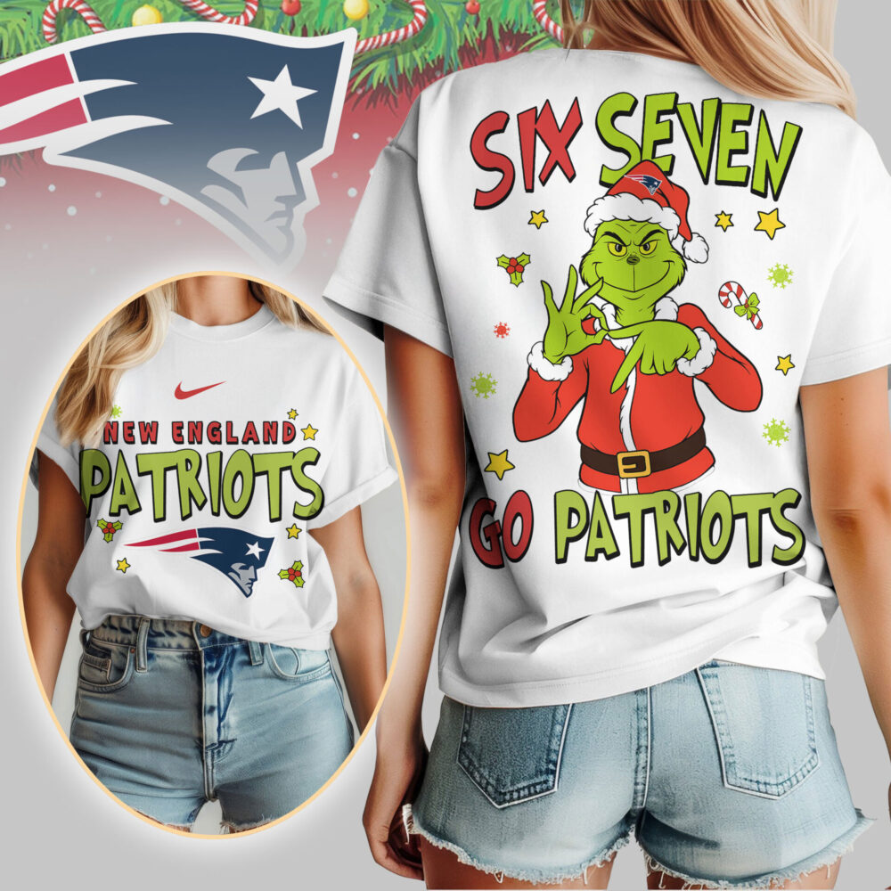 New England Patriots | Premium NFL Grinch Six Seven Women Shirt TD