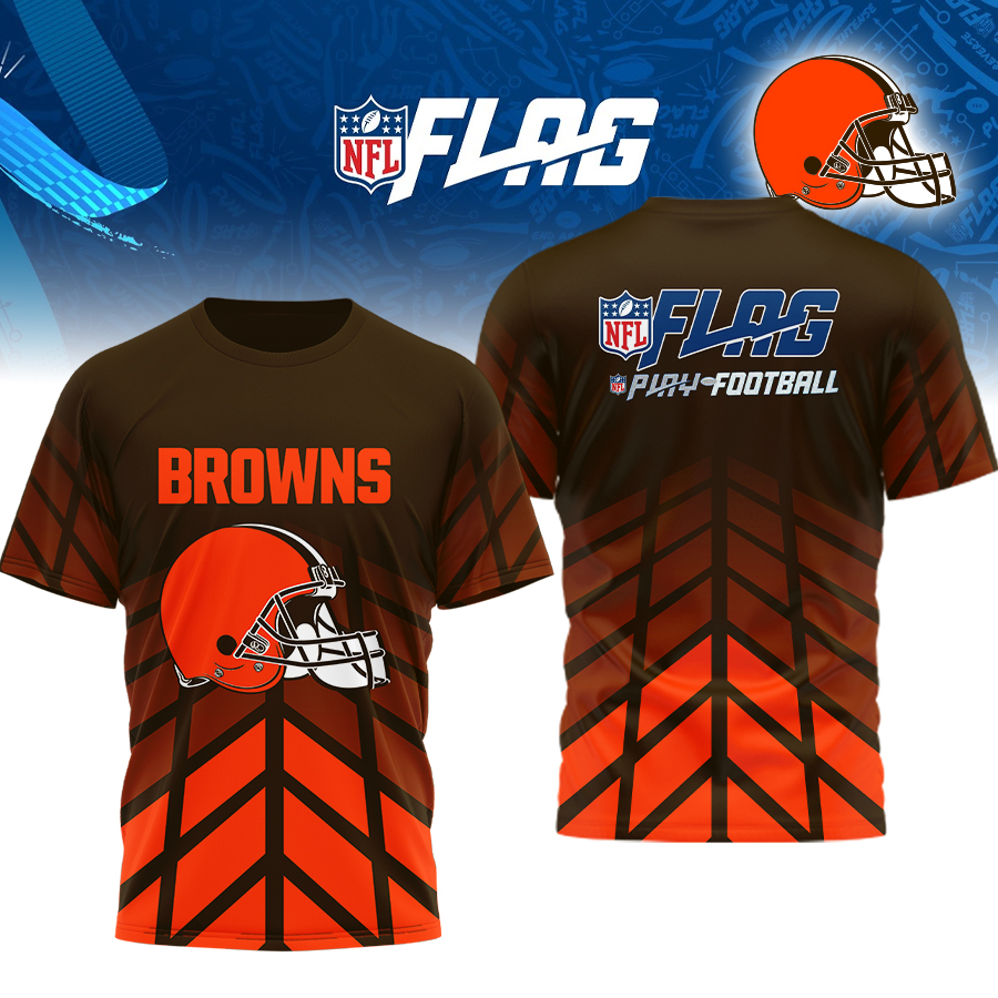 Cleveland Browns | Premium NFL Flag Football 3D Shirt HI