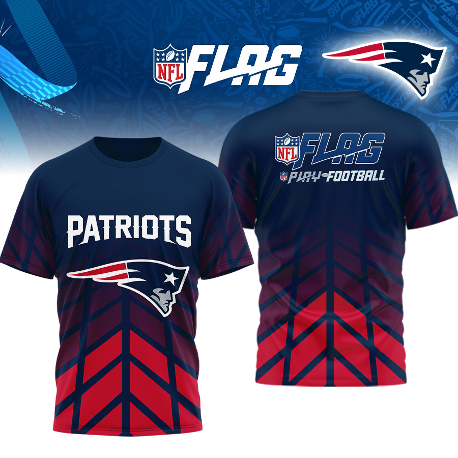 New England Patriots | Premium NFL Flag Football 3D Shirt HI