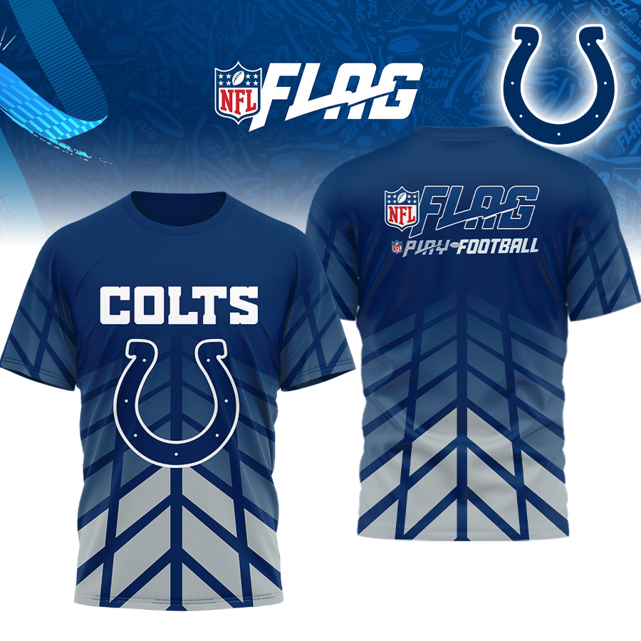 Indianapolis Colts | Premium NFL Flag Football 3D Shirt HI