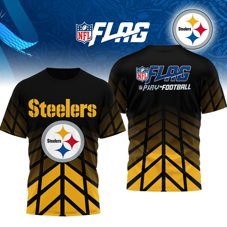 Pittsburgh Steelers | Premium NFL Flag Football 3D Shirt HI