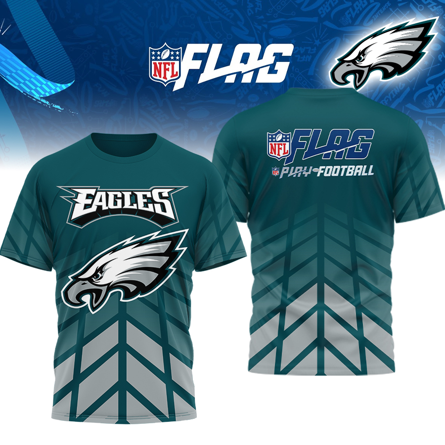 Philadelphia Eagles | Premium NFL Flag Football 3D Shirt HI