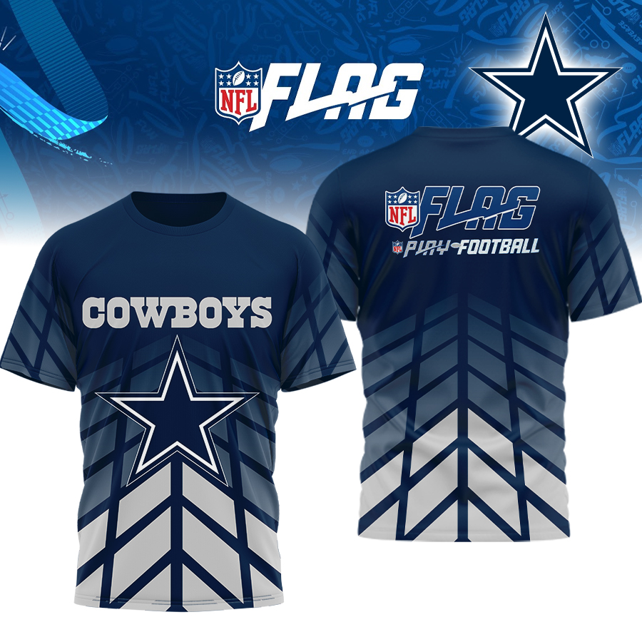 Dallas Cowboys | Premium NFL Flag Football 3D Shirt HI