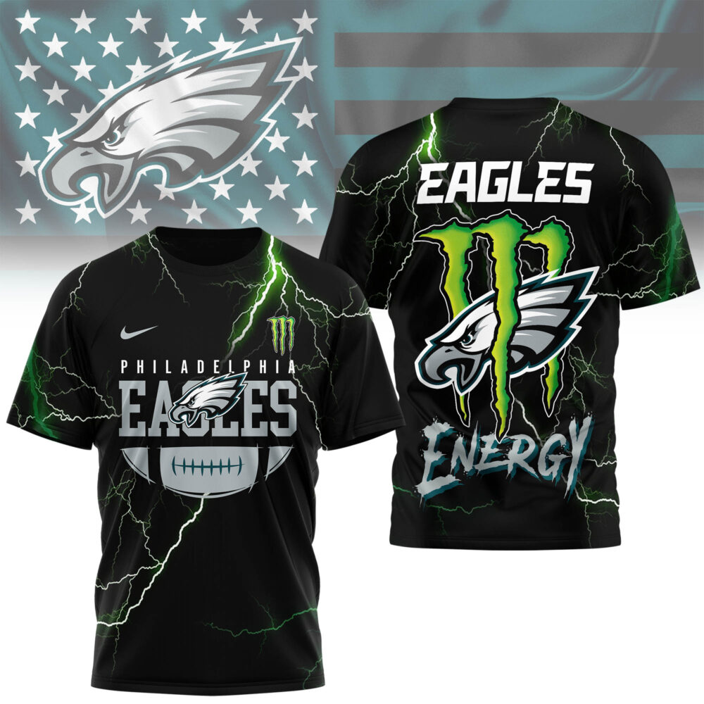 Philadelphia Eagles | Premium NFL Monster Energy Graphic Shirt MM