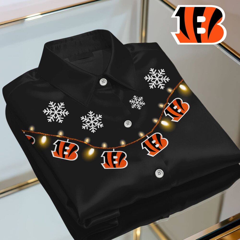 Cincinnati Bengals | Premium NFL Christmas Long Sleeve Casual Shirt NY