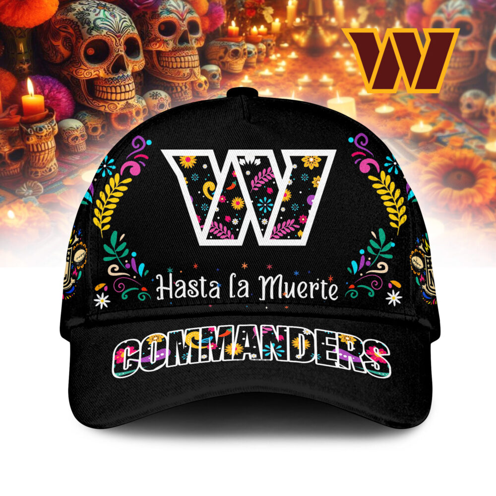 Washington Commanders | Premium NFL Hasta La Muerte Cap TD