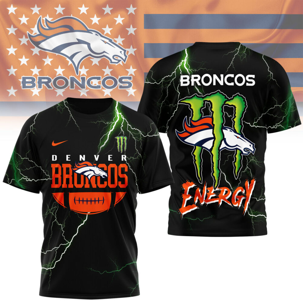Denver Broncos | Premium NFL Monster Energy Graphic Shirt MM
