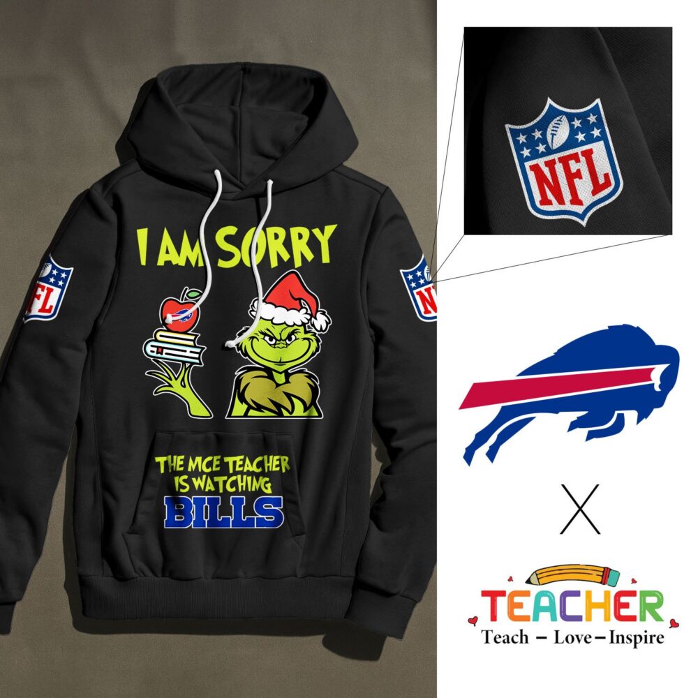 Buffalo Bills | Premium NFL Grinch Teacher Appreciation Hoodie NY