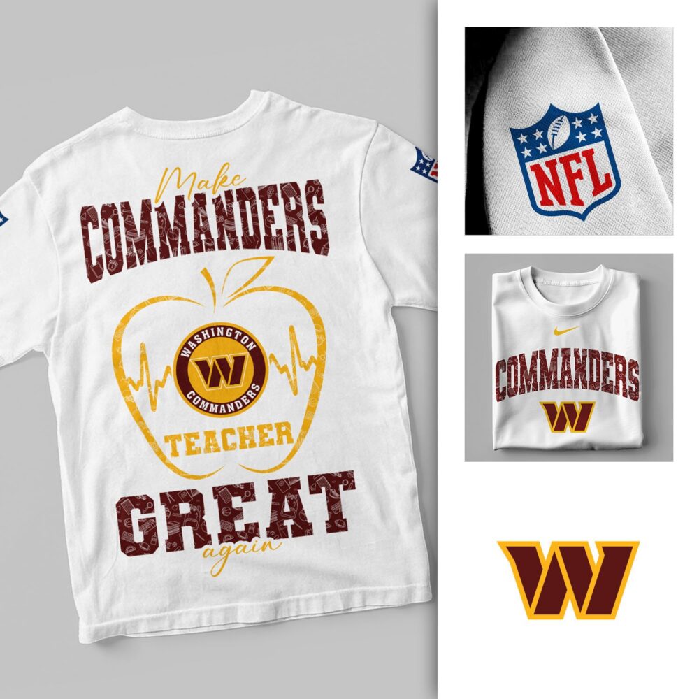 Washington Commanders | Premium NFL Great Again 3D Shirt NY