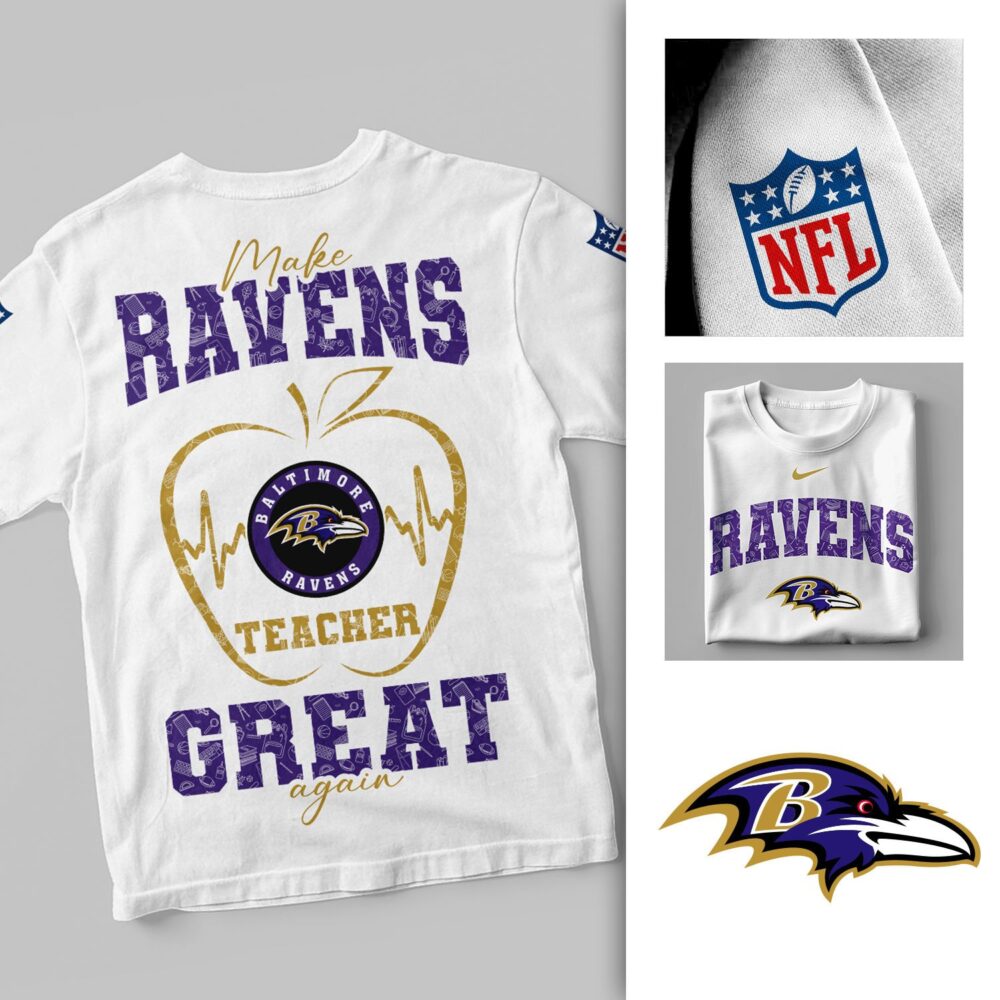 Baltimore Ravens | Premium NFL Great Again 3D Shirt NY