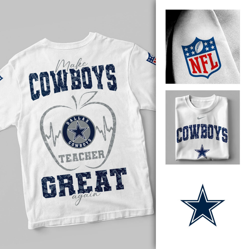 Dallas Cowboys | Premium NFL Great Again 3D Shirt NY