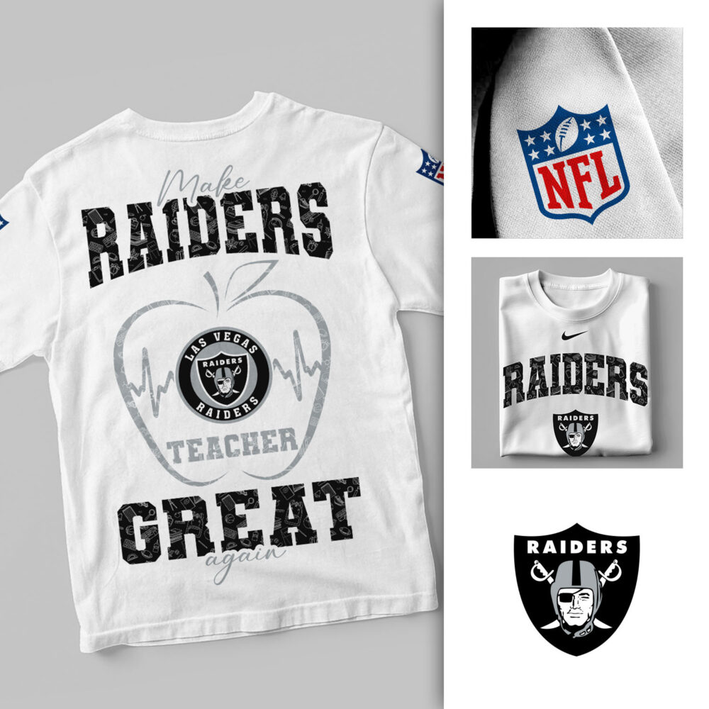 Las Vegas Raiders | Premium NFL Great Again 3D Shirt NY