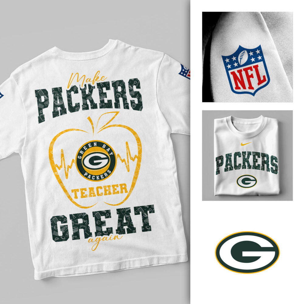 Green Bay Packers | Premium NFL Great Again 3D Shirt NY