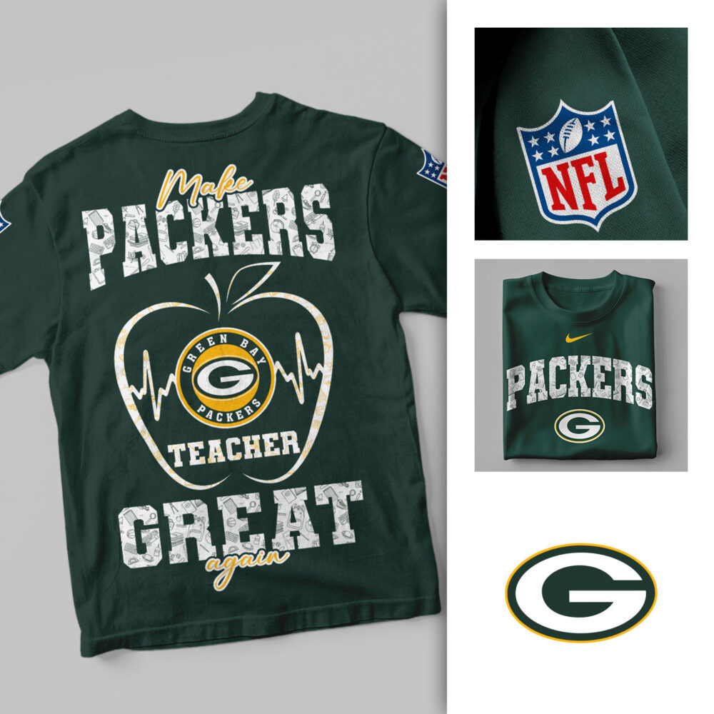 Green Bay Packers | Premium NFL Great Again 3D Shirt NY
