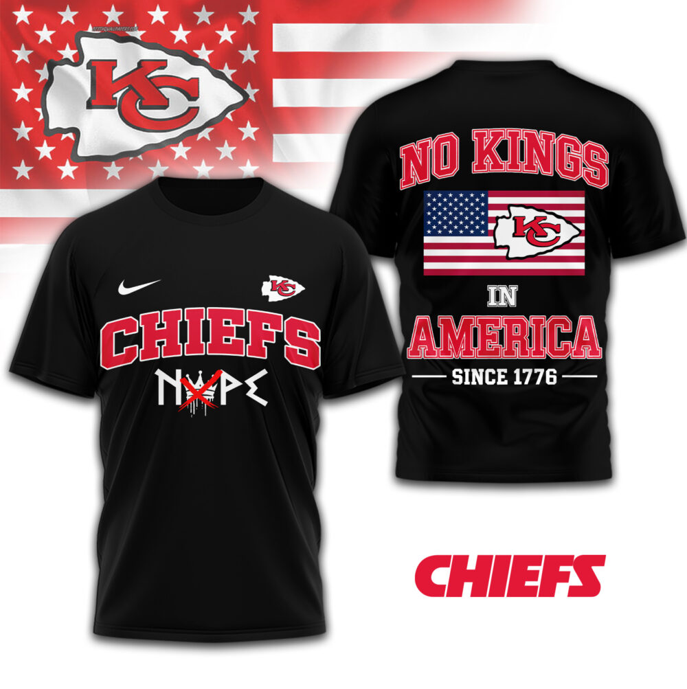 Kansas City Chiefs | Premium NFL No Kings 3D Shirt TD