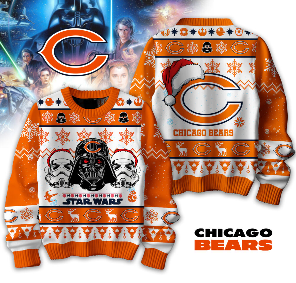 Chicago Bears | Premium NFL Star wars Sweater TD
