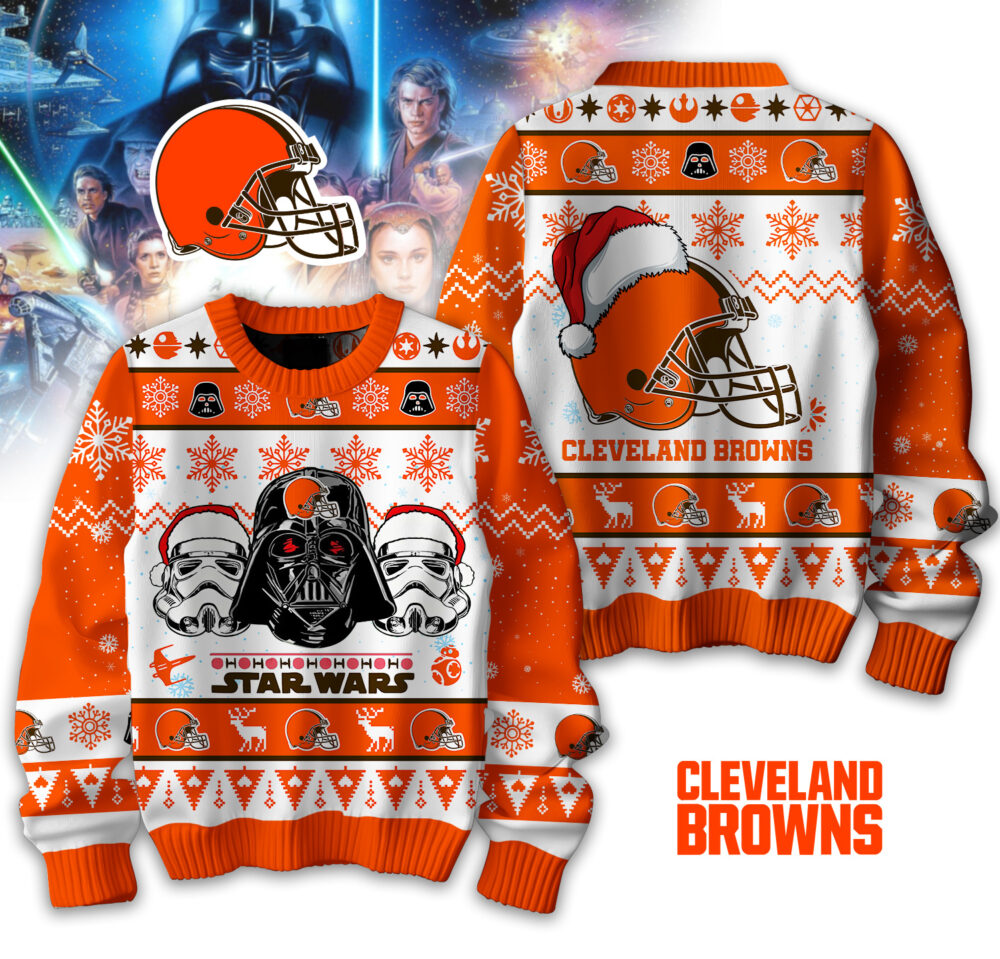 Cleveland Browns | Premium NFL Star wars Sweater TD