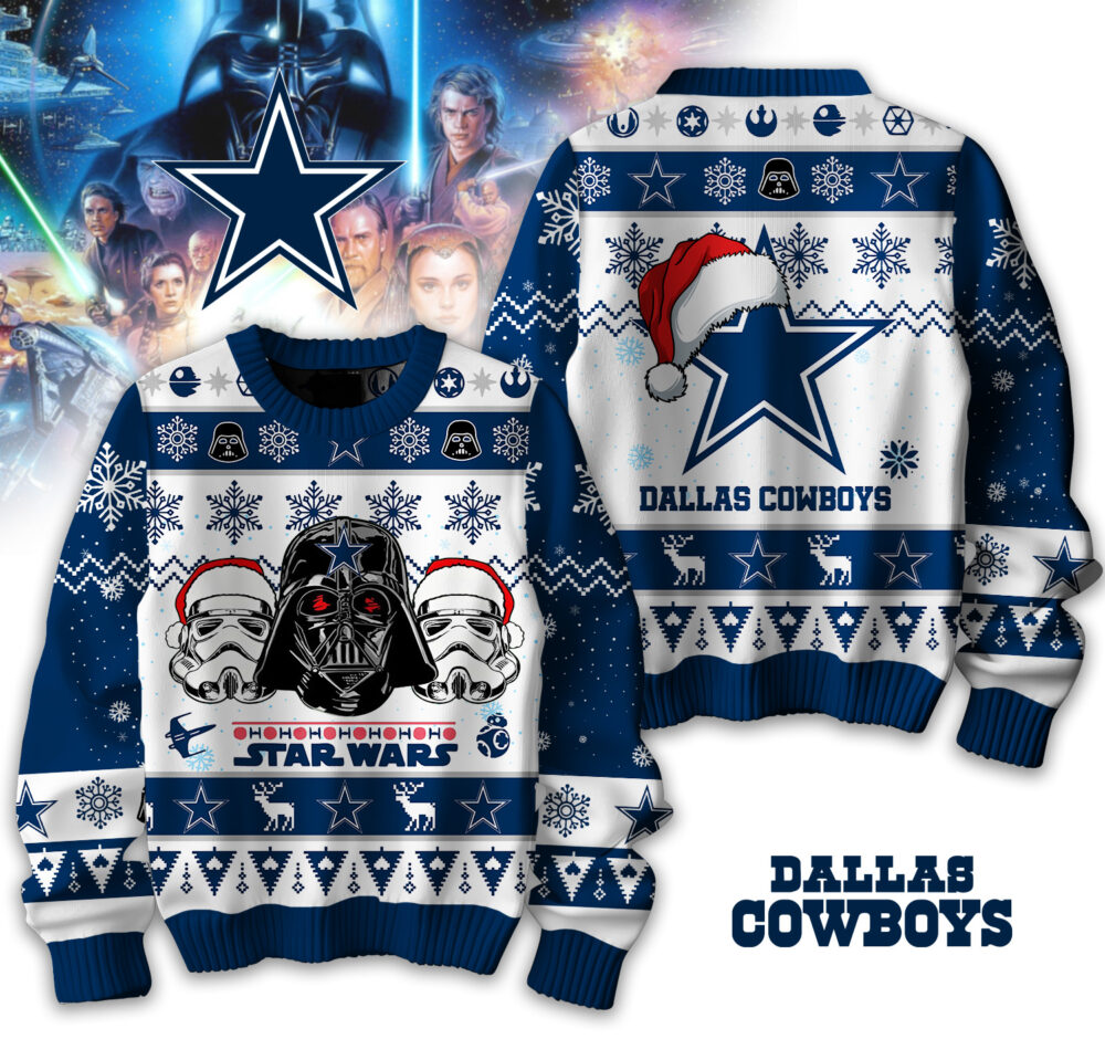 Dallas Cowboys | Premium NFL Star wars Sweater TD